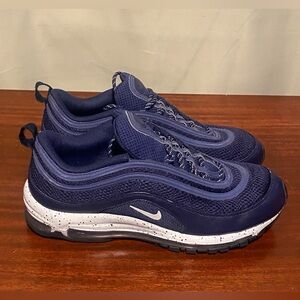 Nike Air Max 97 Premium Navy Sample 2012 554716-404 Mens Shoes 10.5
